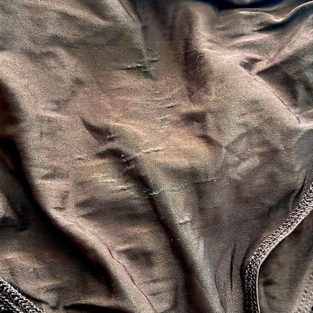 FREE PEOPLE X INTIMATELY || Smoke & Mirrors Brown Bodysuit Slip. Sz. XS - Picture 12 of 16